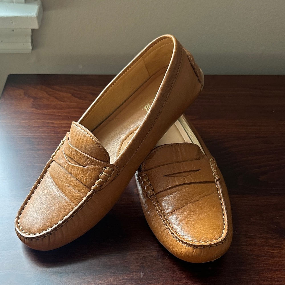 Flag LTD Classic Tan Leather Loafers